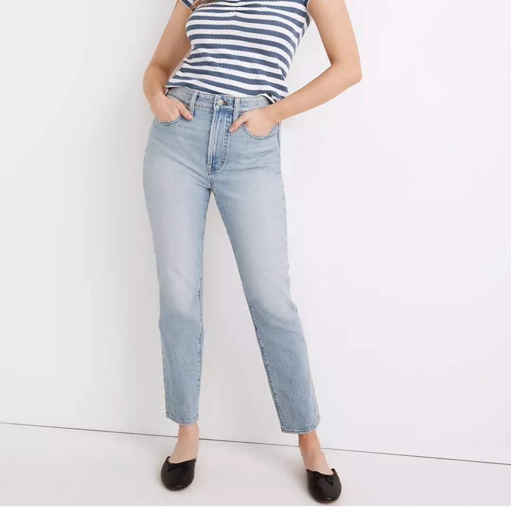 NWT madewell The Curvy Perfect Vintage Jean in Fiore Wash